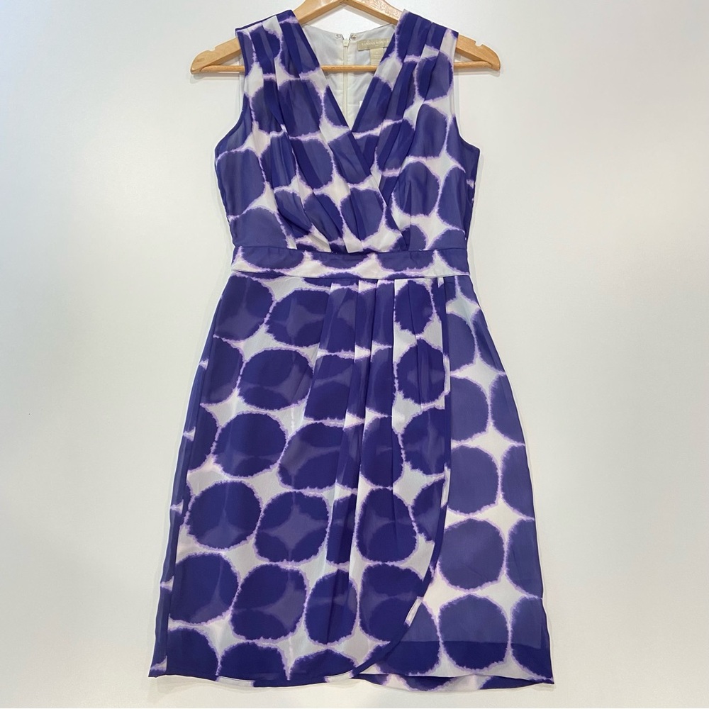 Banana Republic NWT sheath dress flowy lightweight wrap V neckline sleeveless 0 - Picture 8 of 13